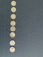 1 forint egymást követő évszám 1998,99,2000,01,02,03