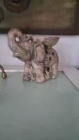 Elephant figurine, table decoration ring holder