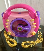 Children's first CD player sing-a-long to player recommended from 5-6 years old!