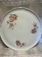 Porcelain cake plate, offering