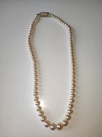 V. Egy kedves hölgy részére! Vintage Lotus necklace 41.5cm
