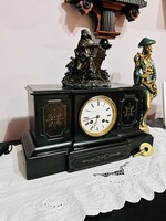 French oven granite fireplace clock at a bargain price!
