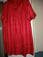 100% Silk nightgown, dark red