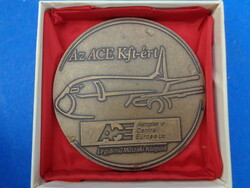 Aircraft technical center bronze plaque