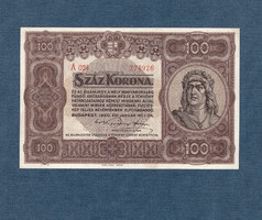 100 Korona 1920   EF- aUNC