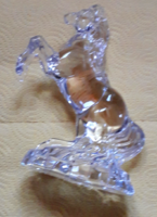 Murano transparent water-clear unmarked pony ...