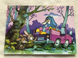 Old Easter postcard - graphics - Foky Otto & Emmi -5.