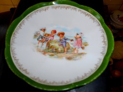 Beyer & bock? Children's scene with patterned plate