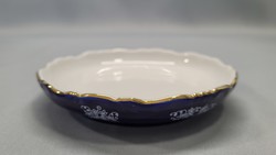 Zsolnay Pompadour porcelán gyűrűtartó tálka