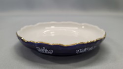 Zsolnay Pompadour II porcelán gyűrűtartó tálka