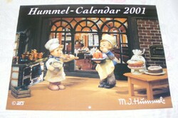 Hummel calendar, calendar 2001.