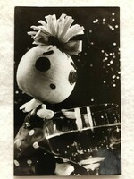 Old New Year's card - puppet design: Sándor Lévai -5.