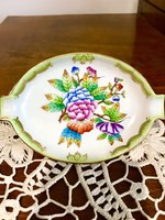 Large ashtray with Victoria pattern from Herend