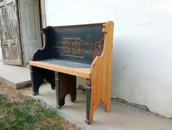 Hartai hand-painted completed bench-peasant furniture, early 1900s