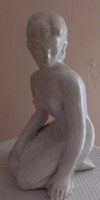 Large ceramic nude