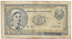 10 lei 1952 Románia Ritka