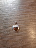 925 ezüst szív alakú medál