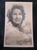 Circa 1938 greta carbo movie star myth actress metro goldwyn mayer period postcard