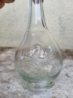 Liqueur glass, bottle, eagle