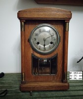 Fireplace clock for sale - outdoor - pillar.