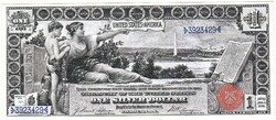 USA  1 ezüst  dollár1896 REPLIKA