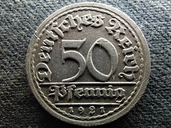 Németország Weimari Köztársaság (1919-1933) 50 Pfennig 1921 J (id74190)