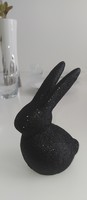 Shiny designer rabbit figure