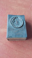 Bronze matchbox holder with balaton inscription for sale