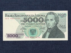 Lengyelország 5000 Zloty bankjegy 1982 (id73751)