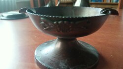 Footed bronze ashtray for sale