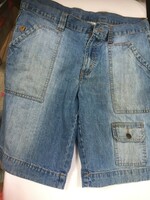 Denim shorts, men's bermuda shorts, Hanbury brand, size 50