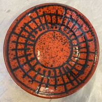 Zsuzsa Karácsony decorative ceramic decorative plate