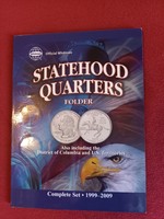 Quarter dollár gyűjtemény 52 db.