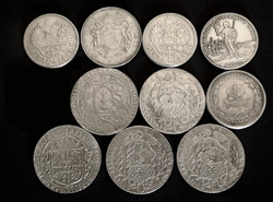 10 db antik fém pénz érme érmék pénzérme gyűjtemény régi pénzérmék modern mása