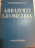 MATEMATIKA - STROMMER GYULA ÁBRÁZOLÓ GEOMETRIA1974