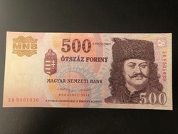 500 forint 2013. "EB". TÖKÉLETES UNC !