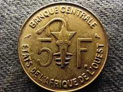 West African States 5 francs 1972 (id74226)