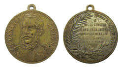 On the death of Louis Kossuth 1894 - on the reverse side with the incorrect text 