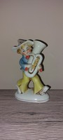Bertram német trombitás fiú figura