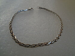 Art deco style silver bracelet / bracelet extra beautiful rarity with 925 mark ﻿length 20.7 cm 3.7