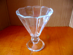 Glass goblet, cack vase, offering