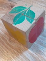 Aoi huber-kono 1978 kurt naef switzerland motif wooden cube puzzle