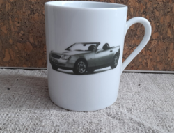 Porcelain car mug - mercedes -