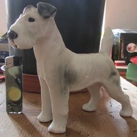 Gotha German porcelain dog