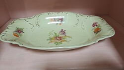 Antique bone china serving bowl, centerpiece