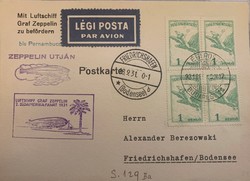 Zeppelin bélyeg