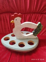 Easter table decoration with egg holder for sale! Wooden table decoration for sale!