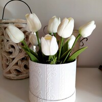 Tulipán box asztaldísz