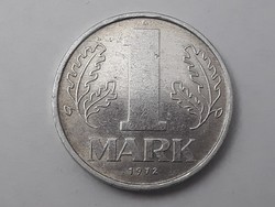 Németország 1 Márka 1972 A érme - Német 1 Mark 1972 A külföldi pénzérme