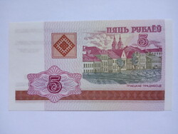 Unc 5 Rubel 2000 !  Belorusszia ! ( 2 )